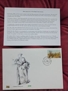 Stamps Year of the pig (2007) and Somme anniversary (2006)