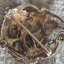 Children of Lir Pear shaped sterling silver brooch Image 4