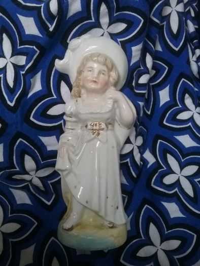 Little Victorian Girl Figurine