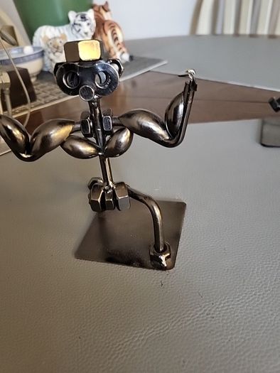 Nuts and bolts figurine