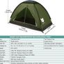 Night Cat Camping Tent for 1 2 Person Man Waterproof Backpacking Tents Easy Setup Lightweight for Hiking Backyard (FREE POSTAGE) Image 8