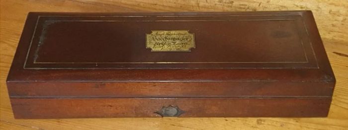 Antique Mahogany Box - 19th Century