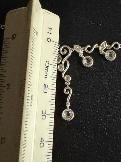 silver necklace