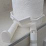 "TP-Buddy" Character Toilet Paper Holder - Whimsical Bathroom Wall Decor - Unique Housewarming Gift - Fits Standard & Mega Rolls - Fun Modern Bathroom Art Image 4