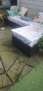 Rattan Garden Sofa