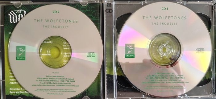 The Wolfe Tones - The Troubles 2xCD (2004) Rebel Protest Folk Trad EX+