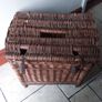 Vintage Wicker Storage Basket/Box Image 6