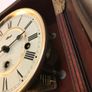 Vintage Hermie Wooden Case Chiming Wall clock Image 6