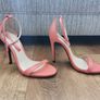 Zara coral high heel sandals - size 3 Image 2