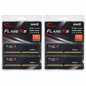 G.skill Flare X5 64gb Ddr5 6000mhz Cl32 Ram (4x16gb)  Amd Expo