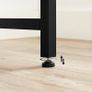 _Computer Desk with Shelf, Adjustable Shelf, with Side Pocket, 130 x 55 x 90 cm, Industrial Design, Vintage Brown/Black Image 6