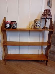 Vintage 3 tier Wall Shelf