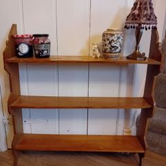 Vintage 3 tier Wall Shelf