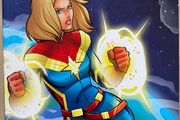 Captain Marvel Busy Book