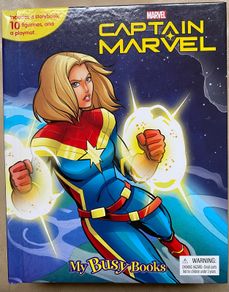 Captain Marvel Busy Book