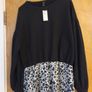 River Island  Black Fold Dreams Dress. S. M- 14-16.    B.N.W.T Image 3