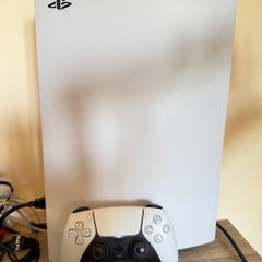 PS5 disc edition 825GB HDD (plus free games)