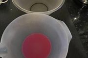 2 Large Plastic Mixing Bowls