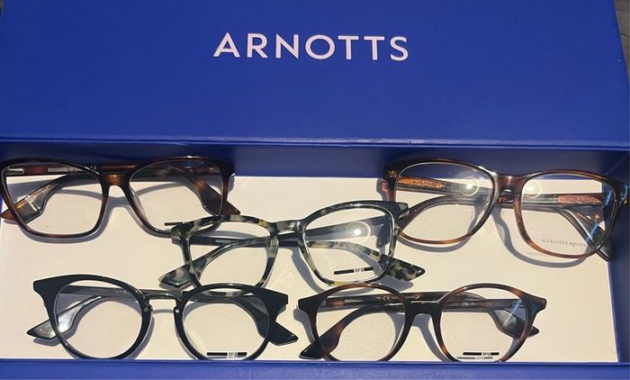 Alexander Mc Queen genuine Reading frame Glasses