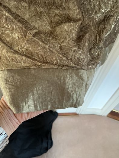 Gold brocade Dress