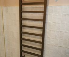 Bathroom Towel Warmer Radiator, Bronze