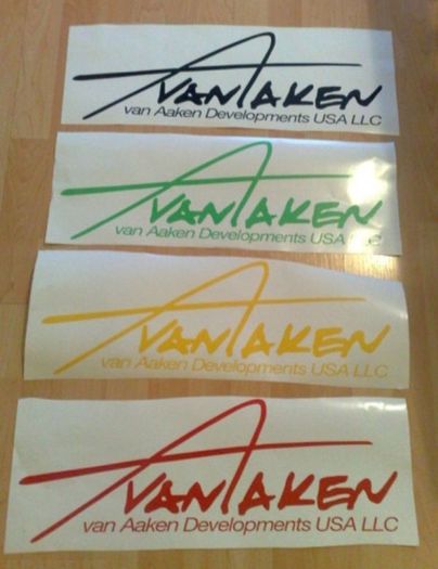 Vanaken sticker / decal