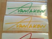 Vanaken sticker / decal