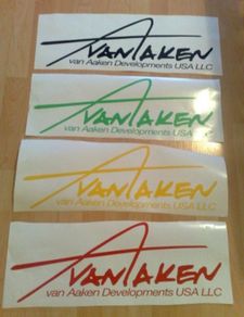 Vanaken sticker / decal