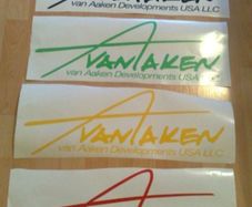 Vanaken sticker / decal