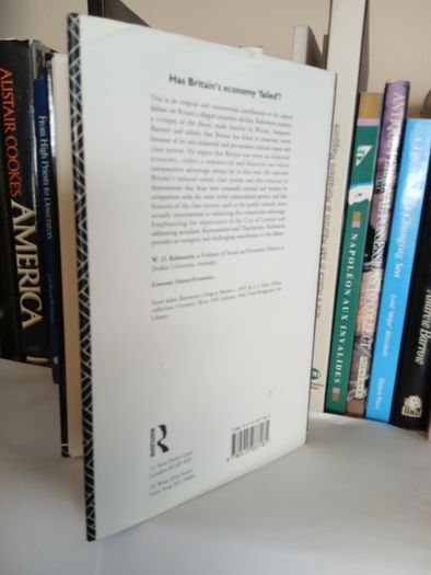 Capitalism, Culture, and Decline in Britain, 1750-1990 by W. D. Rubinstein (LP145)