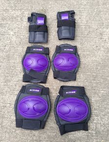 Skateboard rollerblading protective pads