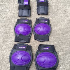 Skateboard rollerblading protective pads
