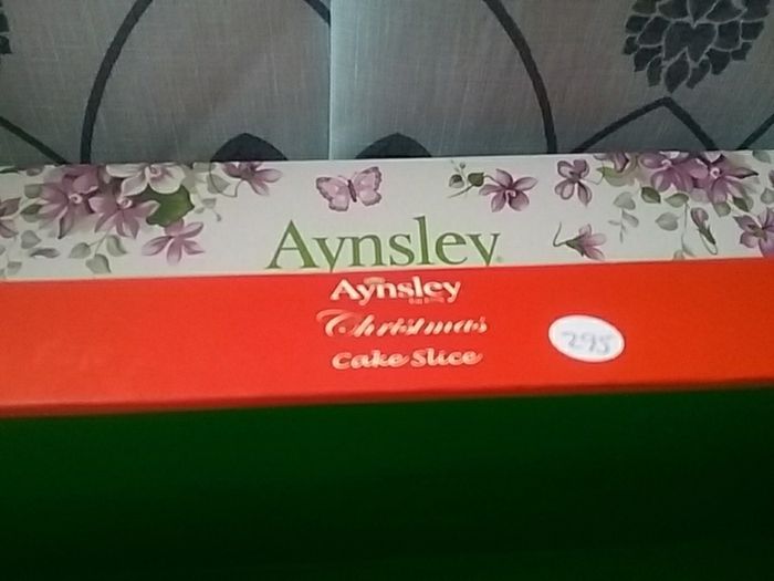 Two Aynsley Cake Servers