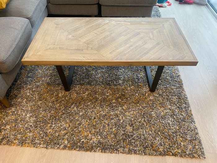 Oak coffee table