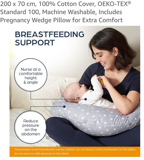 Bambini Pregnancy & Nursing Pillows 3 in 1
