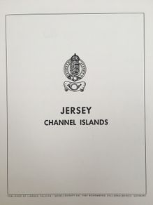 Jersey 1969-2002 Lindner T Illustrated 18 Ring Hingeless Album Pages