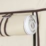 Canvas Folding Fabric Wardrobe 175 x 110 x 45 cm  - FREE DELIVERY NATIONWIDE Image 7