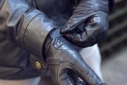 large Motorcycle Gloves Retro Sheepskin Men Moto Racing Gloves Bicycle Cycling Motorbike Motocross Leather Riding Glove Touch Screen