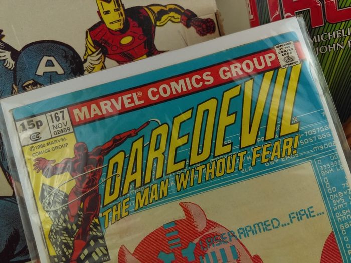 Daredevil #167 ! Death of Mauler ! Bronze Age Comic from 1980 ! by Marvel !