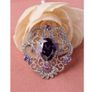 Beautiful Brooch with Sparkly Stones Image 3