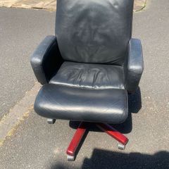 Office Leather Swivel Chair