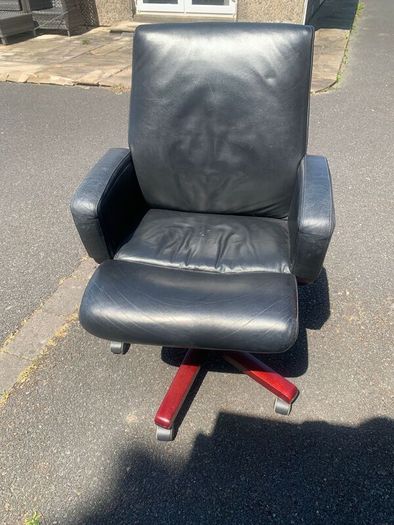 Office Leather Swivel Chair