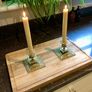 brass candle holders Image 4
