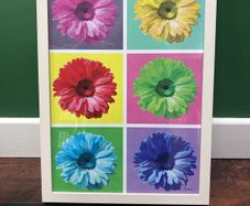 Pop art style art print