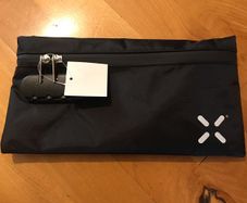 Smell proof bag with lock black stash bag PAX