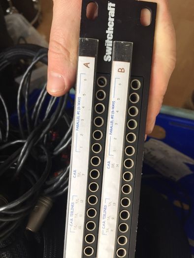 patch bay SwichCraft with long cables (1of2)