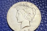 1923 US Peace Silver Dollar