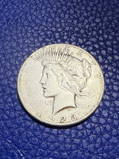 1923 US Peace Silver Dollar