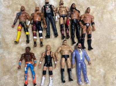 wwe figure bundle 10x