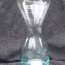 A waisted glass vase made by Ravenhead Glass (c.1990's). 30 cms height Image 3